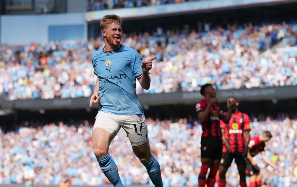 2025年哈兰德10次头球破门追平个人纪录，各大联赛仅次于凯恩